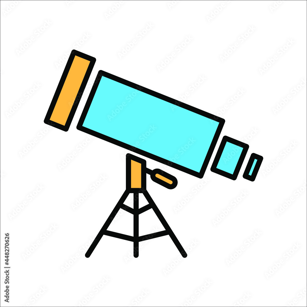 telescope icons symbol vector elements for infographic web telescope icons symbol vector elements for infographic web