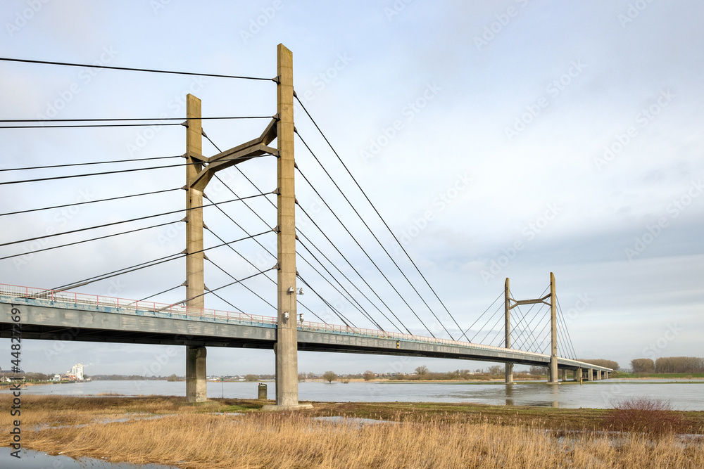 Molenbrug over de IJssel bij Kampen, Overijssel Province, The Netherlands Molenbrug over de IJssel bij Kampen, Overijssel Province, The Netherlands