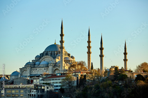 The Suleymaniye Mosque is an Ottoman imperial mosque in Istanbul, Turkey. It is the largest mosque in the city.