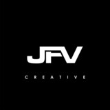 JFV Letter Initial Logo Design Template Vector Illustration