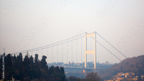 Fototapeta Naklejka Na Ścianę i Meble -  Fatih Sultan Mehmet Bridge. Istanbul, Turkey.