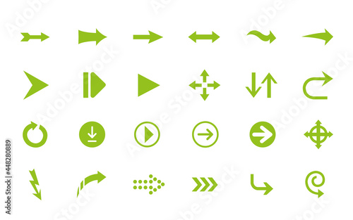 Free Download Arrow icons set. Arrow collection. Simple arrow big set. - GFXLoad