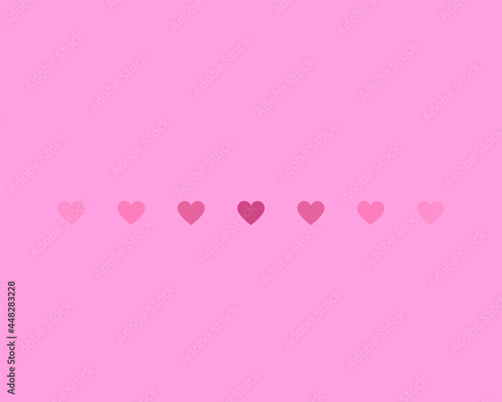 Hearts background.