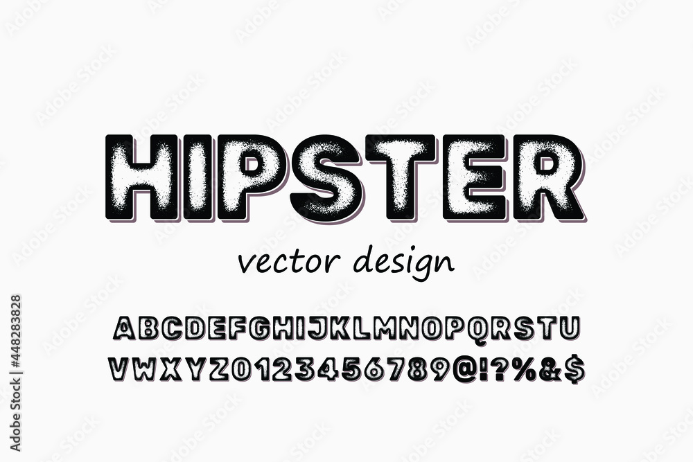alphabet font.Vector of colorful stylized font and alphabet, Vector of colorful stylized font and alphabet Typography urban style silver and golden fonts for technology, digital, vector illustration
