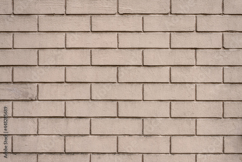 Textured wall surface. Painted brick wall.