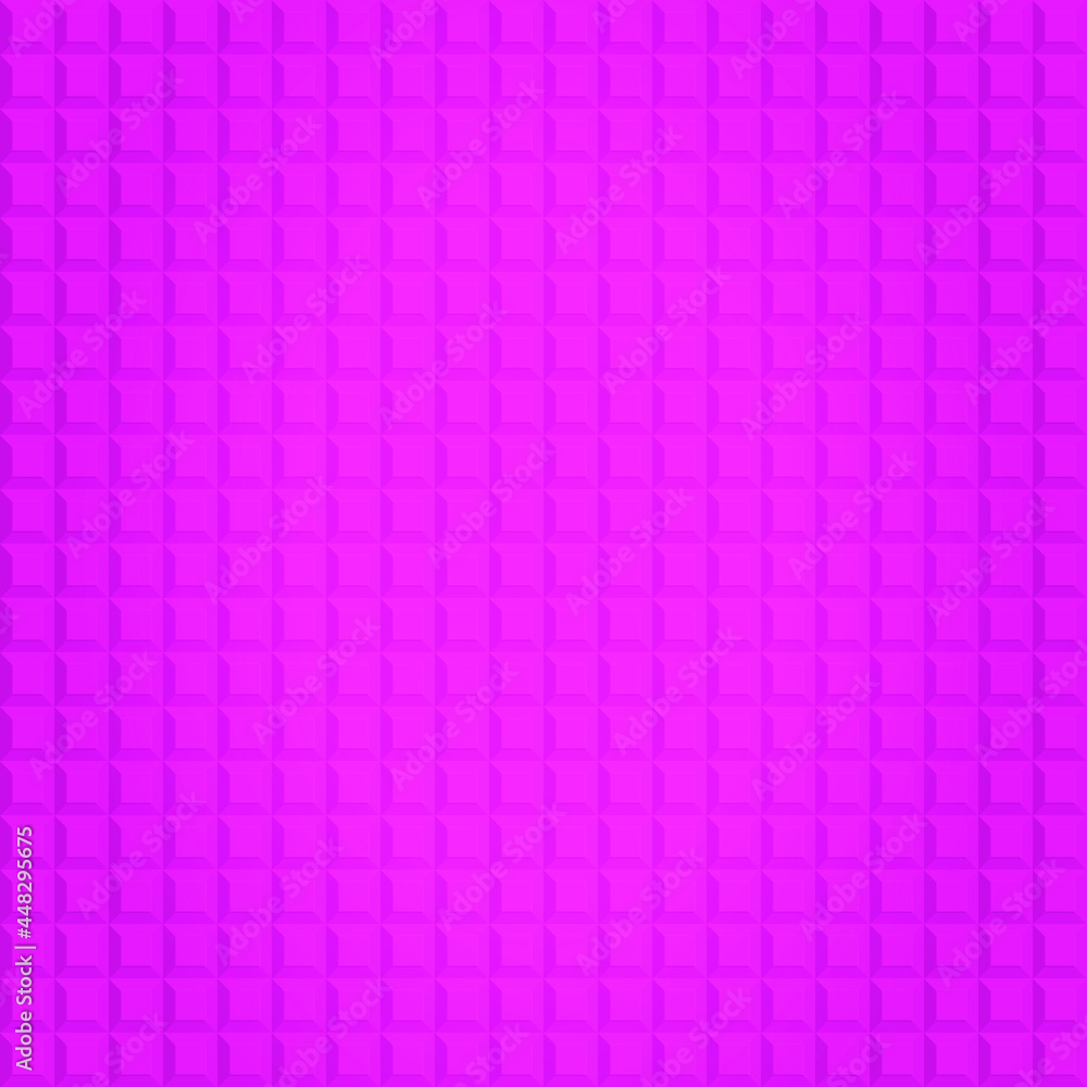 Pink geometric background. Mosaic tiles. Vector illustration.