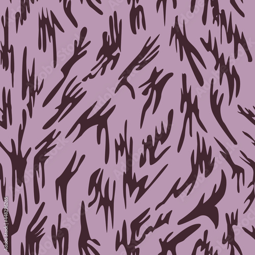 seamless abstract pattern in brown tones for prints on fabrics, clothing, ceramics, packaging, covers, frames, as well as for decoration of premises and various surfaces