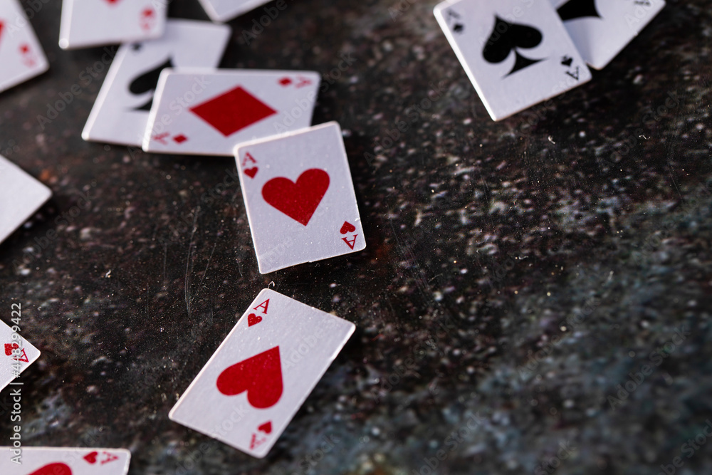 playing cards. Casino. Poker. Background. Game playing cards. Casino. Poker. Background. Game