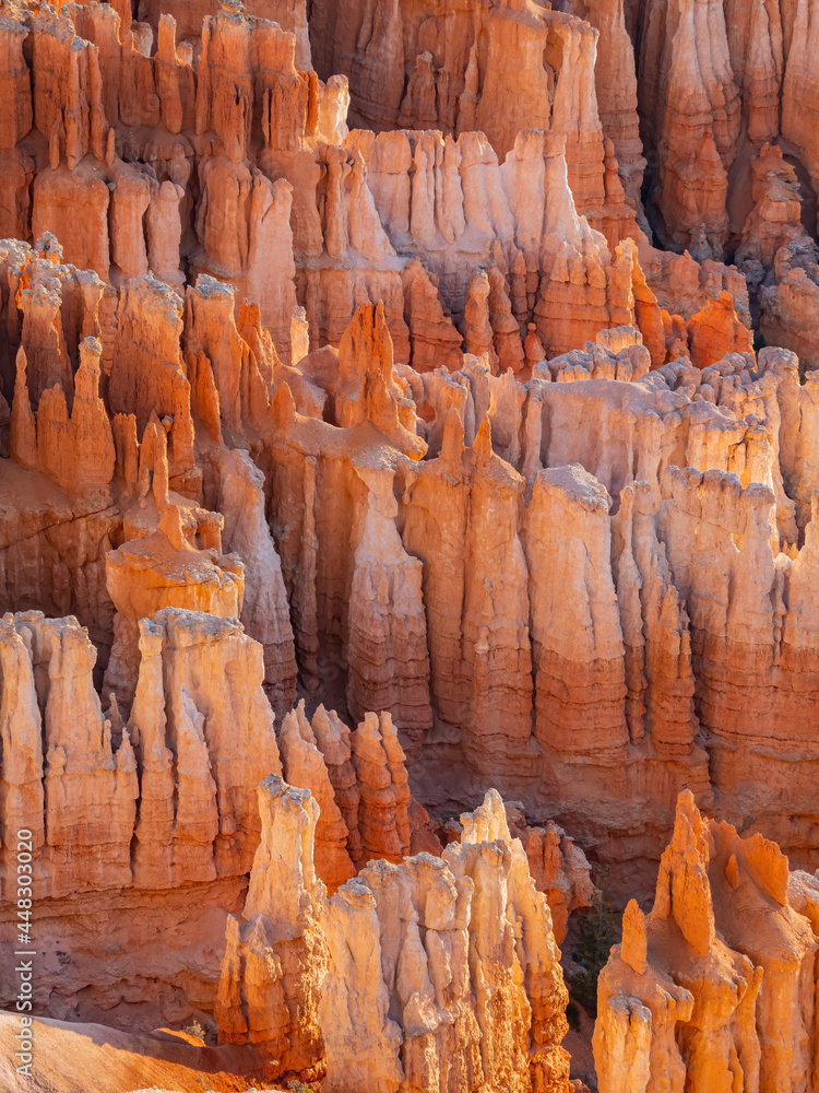 Beautiful sunrise of the Inspiration Point of Bryce Canyon National Park Beautiful sunrise of the Inspiration Point of Bryce Canyon National Park