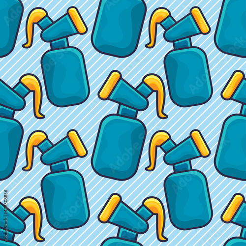 breast pump seamless pattern vector illustration 