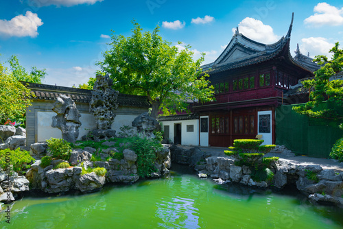 Canvas Print Yu Garden, Shanghai, China