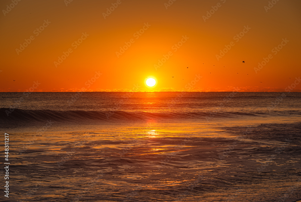 View of  sunrise from Outer Banks , North Carolina ,USA
