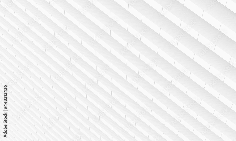 Obraz premium White abstract plaster background. Architecture and interior concept. 3D illustration rendering