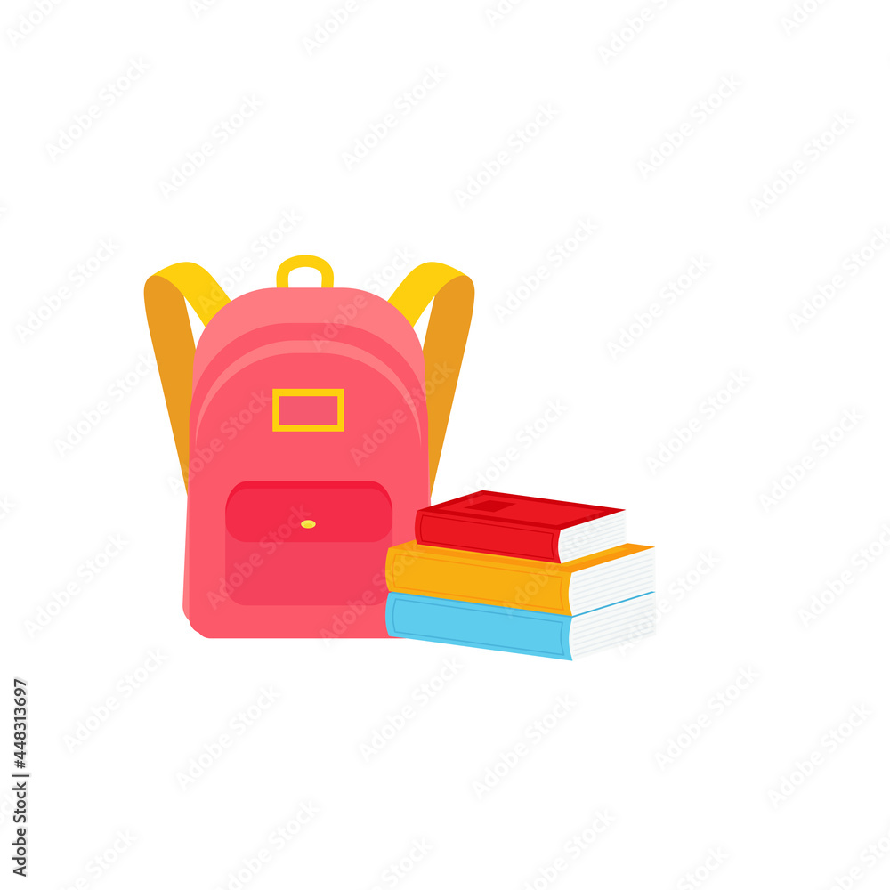 classroom school supplies stationery, pencil case, pen, pile of books, photorealistic literature,notebook, notebook textbook,school bag,Palettes and brushes in art,colored pencils. vector illustration classroom school supplies stationery, pencil case, pen, pile of books, photorealistic literature,notebook, notebook textbook,school bag,Palettes and brushes in art,colored pencils. vector illustration