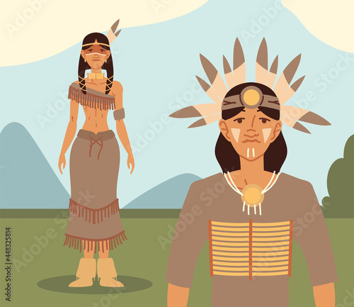 couple native indigenous