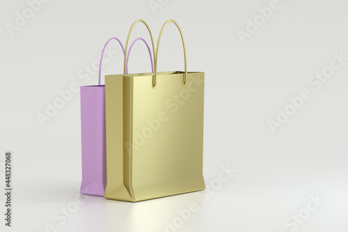 3d rendering shopping concept image