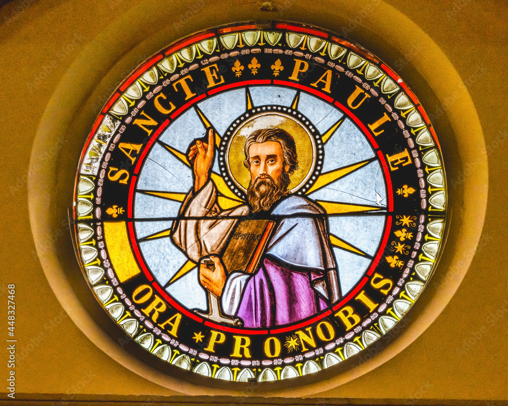 Saint Paul Stained Glass Cathedral Punta Arenas Chile