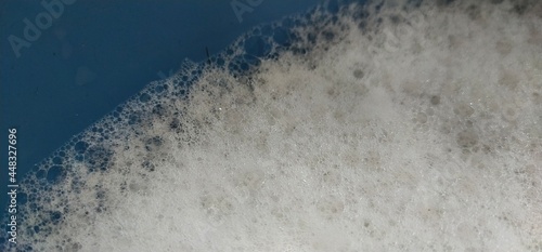 water flowing into the distance