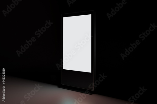 Digital signage in Dark