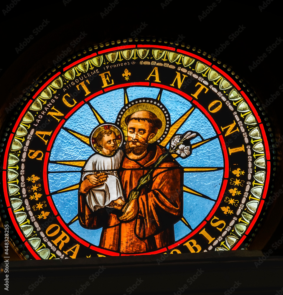 Saint Anthony Stained Glass Cathedral Punta Arenas Chile