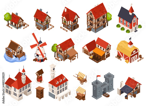 Medieval Architecture Set