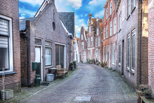Fototapeta Naklejka Na Ścianę i Meble -  Historic Blokzijl, Overijssel Province, The Netherlands