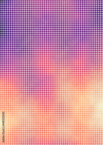 Color Pixels Cloud Abstract Computational Generative Art background illustration