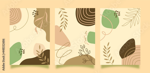 autumn leaves cover background