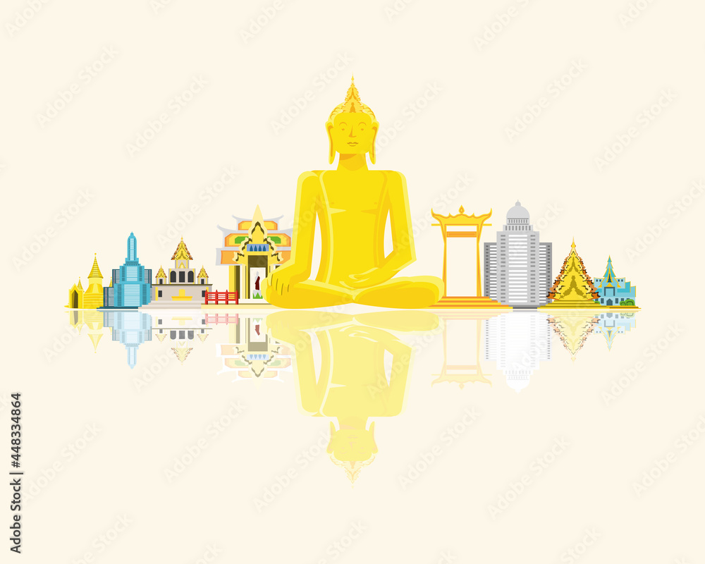 thailand monuments and temple