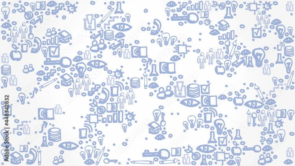 Hand drawn icon group being gradually appeared with Brand, Marketing, Advertising and Sales concept. High quality 4k video. Hand drawn icon group being gradually appeared with Brand, Marketing, Advertising and Sales concept. High quality 4k video.