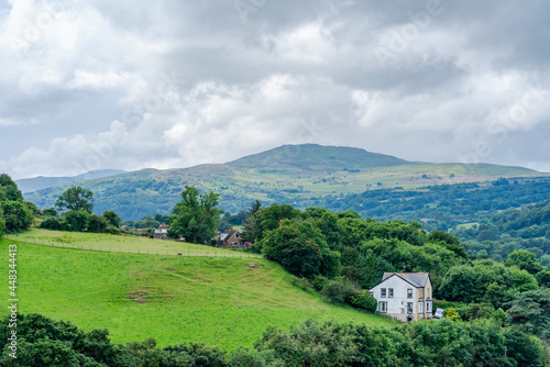 View of countryside in northwest Wales