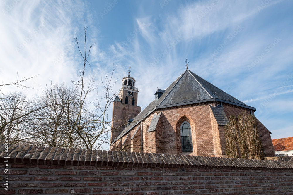 Kleine kerk in Vollenhove, Overijssel Province, The Netherlands Kleine kerk in Vollenhove, Overijssel Province, The Netherlands