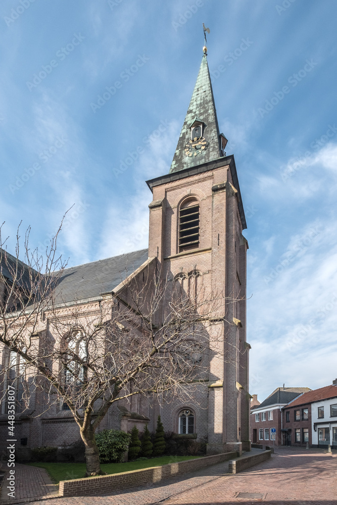 Grote kerk in Genemuiden, Overijssel Province, The Netherlands
