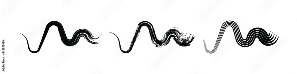 Obraz premium abstract wave background