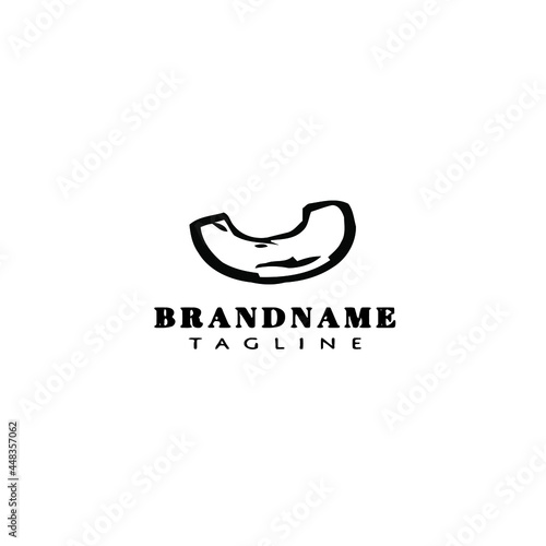 macaroni logo icon design template vector