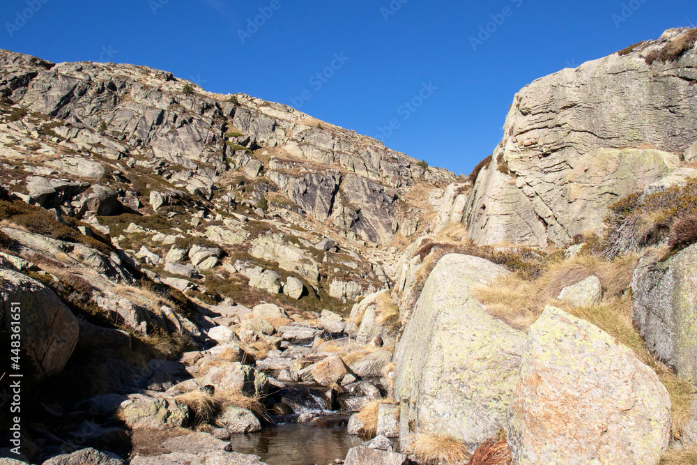 rocks in the mountains