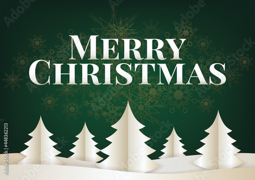 merry chrismas art vector