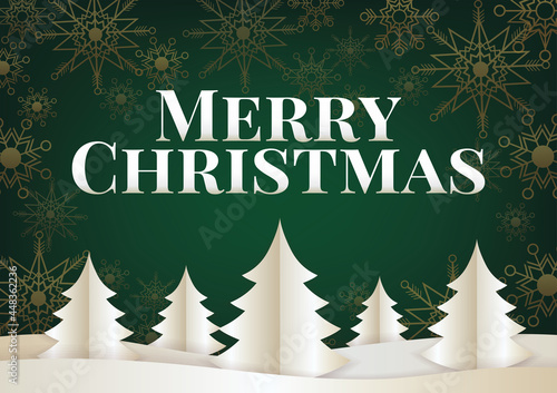 merry chrismas art vector