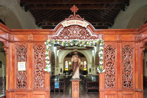 Colonial catholic symbols in Camaguey, Cuba