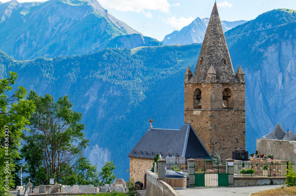 Church close to Alpe d'Huez