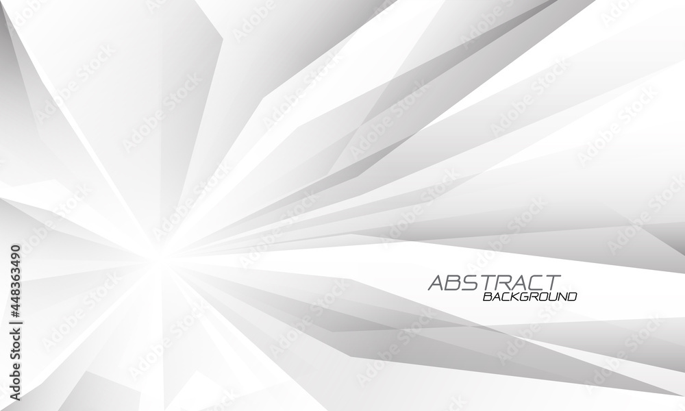 Abstract white grey zoom geometric light background vector illustration. Abstract white grey zoom geometric light background vector illustration.