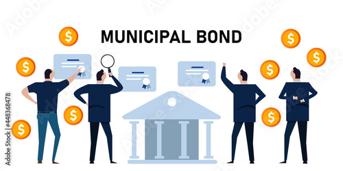 municipal bonds investment debt for city town government office financial funding diversify