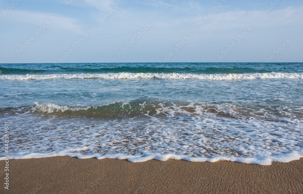 Sandy beaches of the Mediterranean