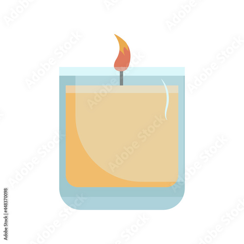 Soy wax or paraffin aromatic burning candles for aroma therapy 