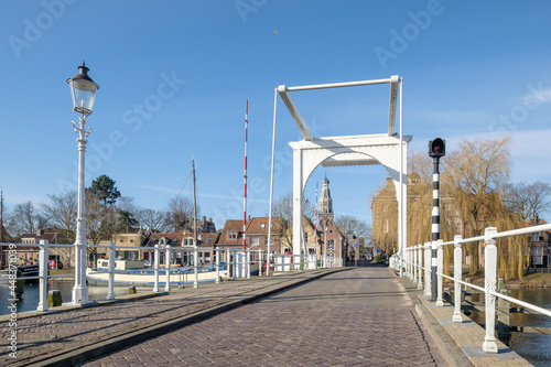Compagniesbrug in Enkhuizen, Noord-Holland Province, The Netherlands photo