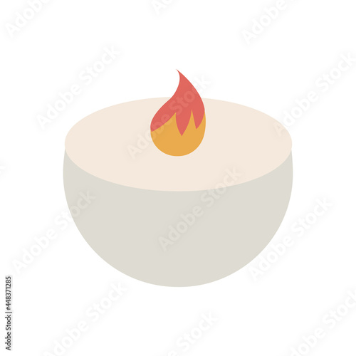 Soy wax or paraffin aromatic burning candles for aroma therapy 