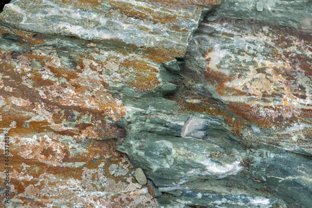 close-up of natural granite stone as abstract background