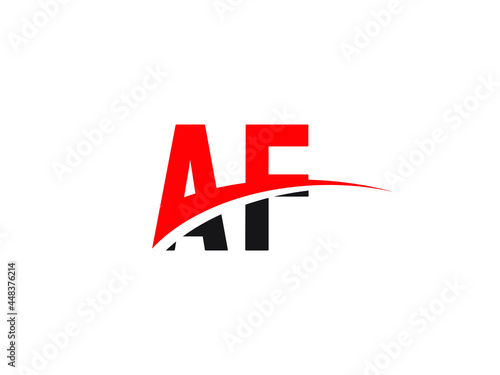 AF Letter Initial Logo Design Template
