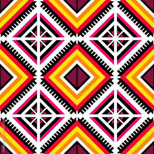 Abstract Seamless fabric Design Pattern native tribal pattern for background wallpaper cloth enthnic geometric pattern,native patten