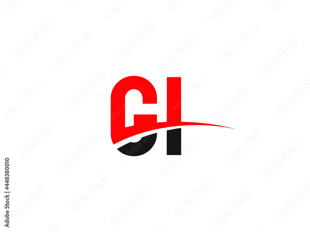 GI Letter Initial Logo Design Template GI Letter Initial Logo Design Template